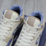 Giày Dior B57 Mid Blue Cream and Beige Suede Like Auth