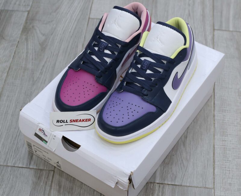 Giày Nike Air Jordan 1 Low ‘Mismatched Purple Magenta Best Quality