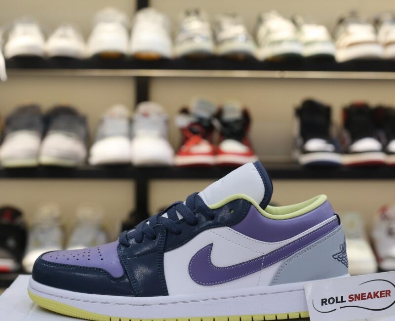 Giày Nike Air Jordan 1 Low ‘Mismatched Purple Magenta Best Quality