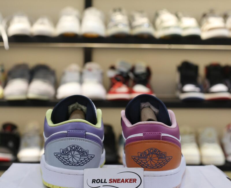 Giày Nike Air Jordan 1 Low ‘Mismatched Purple Magenta Best Quality