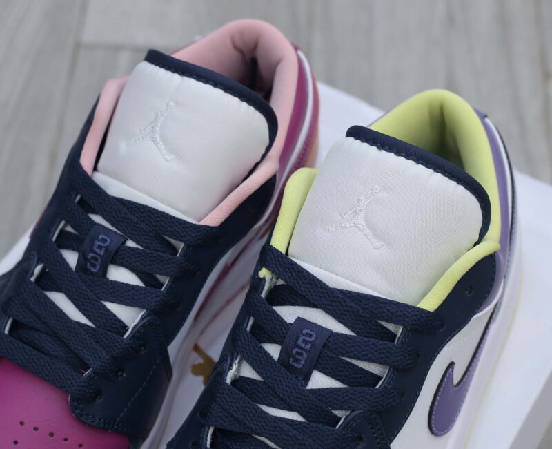 Giày Nike Air Jordan 1 Low ‘Mismatched Purple Magenta Best Quality
