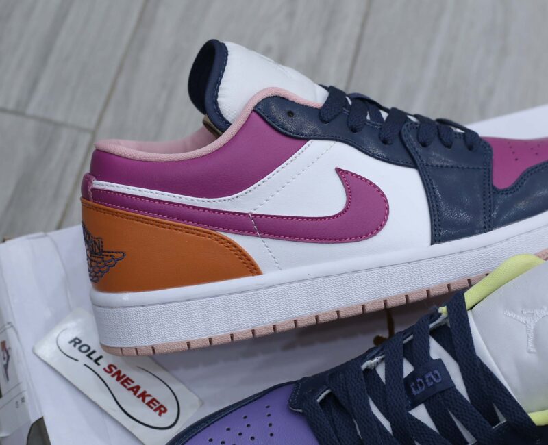 Giày Nike Air Jordan 1 Low ‘Mismatched Purple Magenta Best Quality