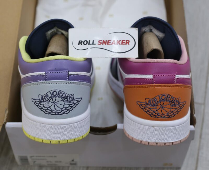 Giày Nike Air Jordan 1 Low ‘Mismatched Purple Magenta Best Quality