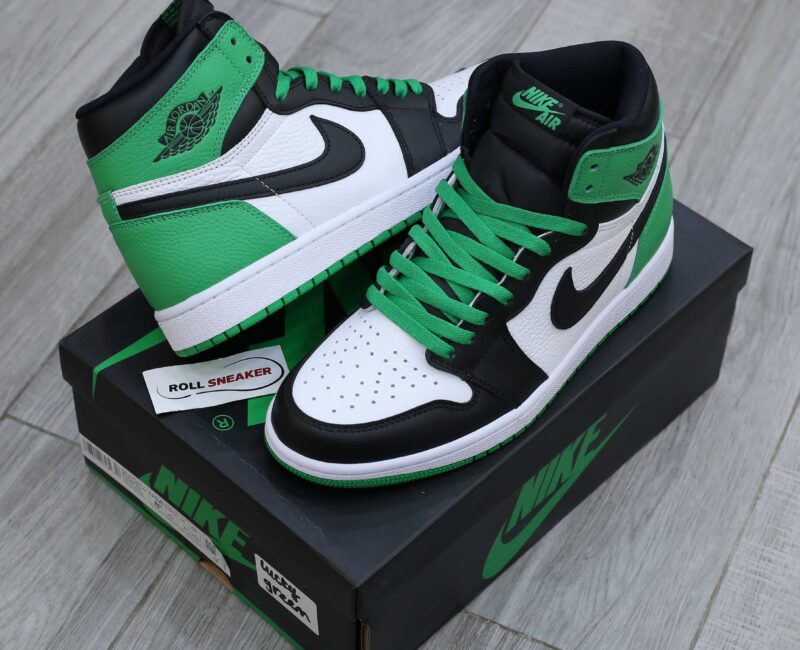 Giày Nike Air Jordan 1 Retro High OG GS Lucky Green