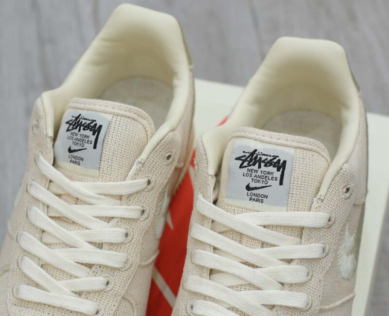 Giày Nike Stussy x Nike Air Force 1 Low 'Fossil' Best Quality
