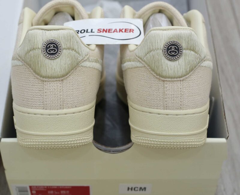 Giày Nike Stussy x Nike Air Force 1 Low 'Fossil' Best Quality
