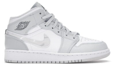 Giày Nike Air Jordan 1 Mid Grey Camo Best Quality