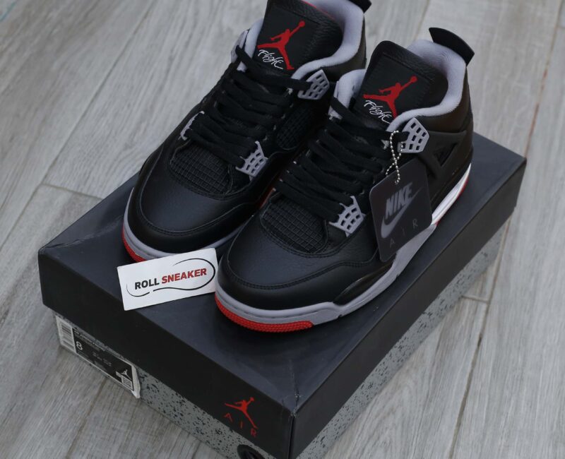 Giày Nike Air Jordan 4 Retro Bred Reimagined Men’s Like Auth