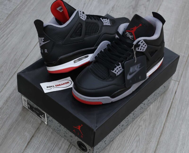 Giày Nike Air Jordan 4 Retro Bred Reimagined Men’s Like Auth