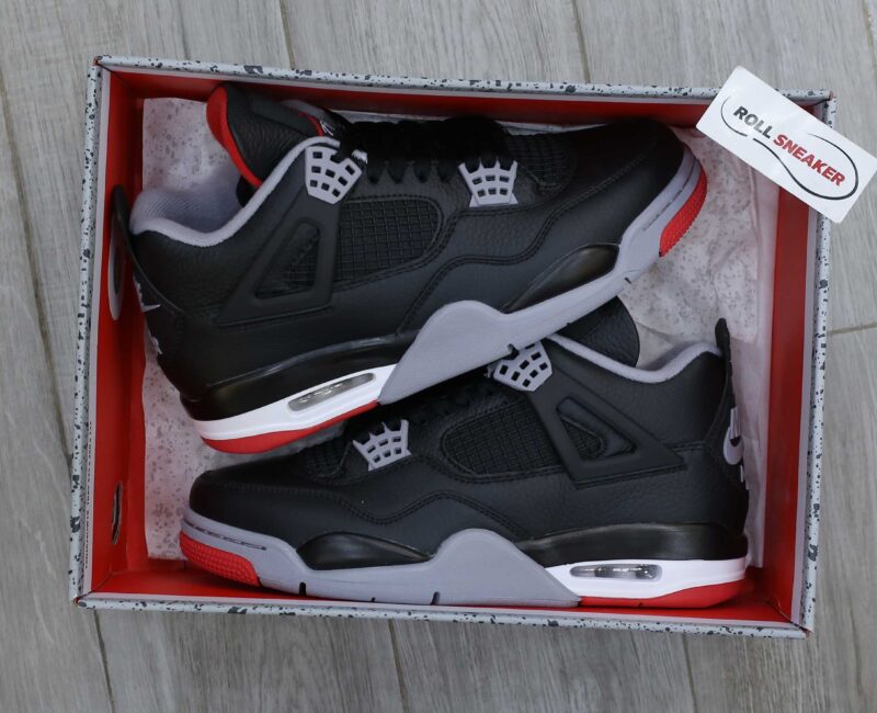Giày Nike Air Jordan 4 Retro Bred Reimagined Men’s Like Auth