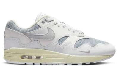 Giày Nike Air Max 1 Patta Waves ‘White Grey’ Chuẩn 99% Auth