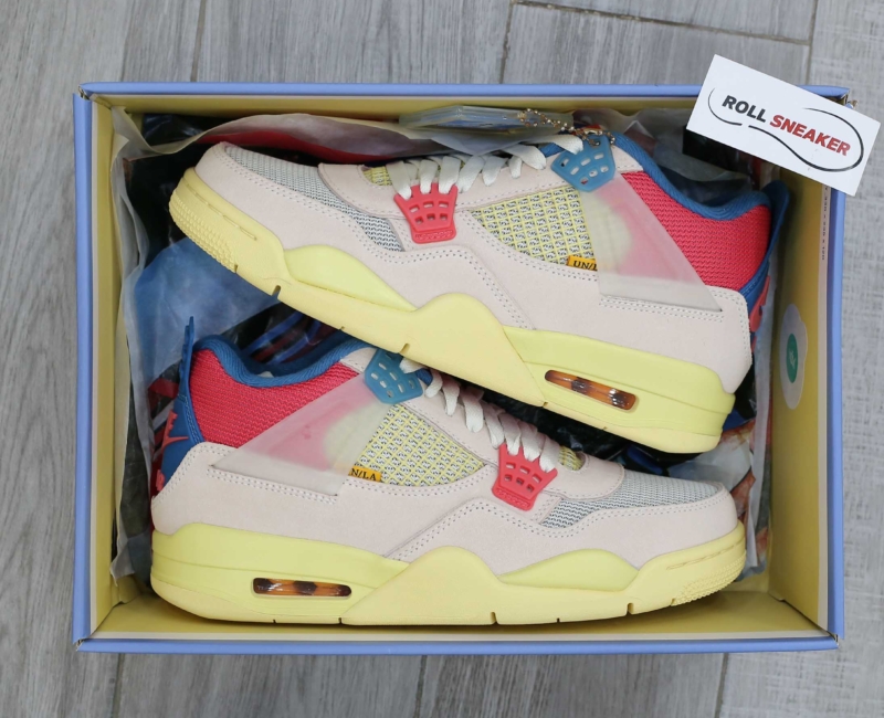 Giày Nike Air Union LA x Air Jordan 4 Retro Guava Ice Best Quality