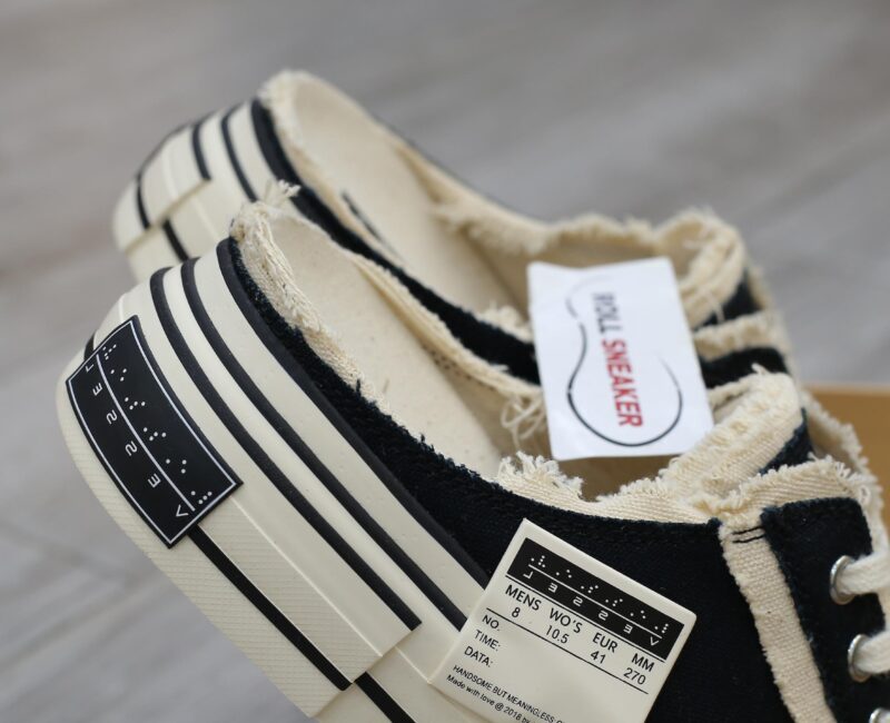 Giày Xvessel G.O.P Black Slip on Best Quality