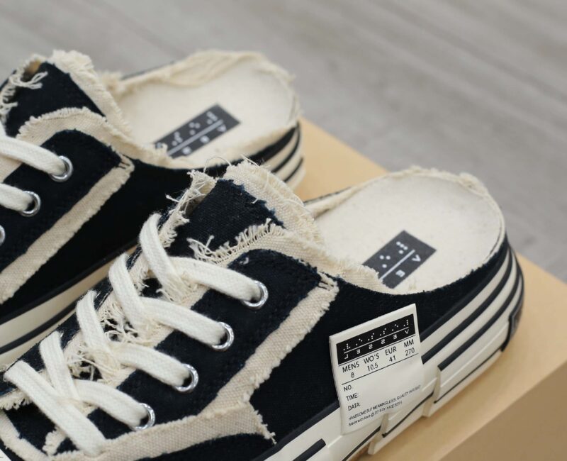 Giày Xvessel G.O.P Black Slip on Best Quality
