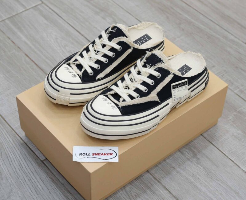 Giày Xvessel G.O.P Black Slip on Best Quality