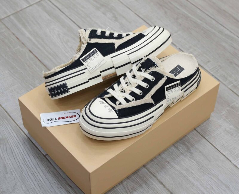 Giày Xvessel G.O.P Black Slip on Best Quality