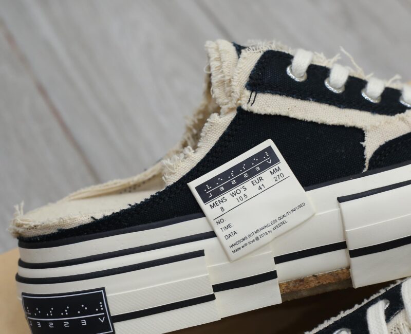 Giày Xvessel G.O.P Black Slip on Best Quality