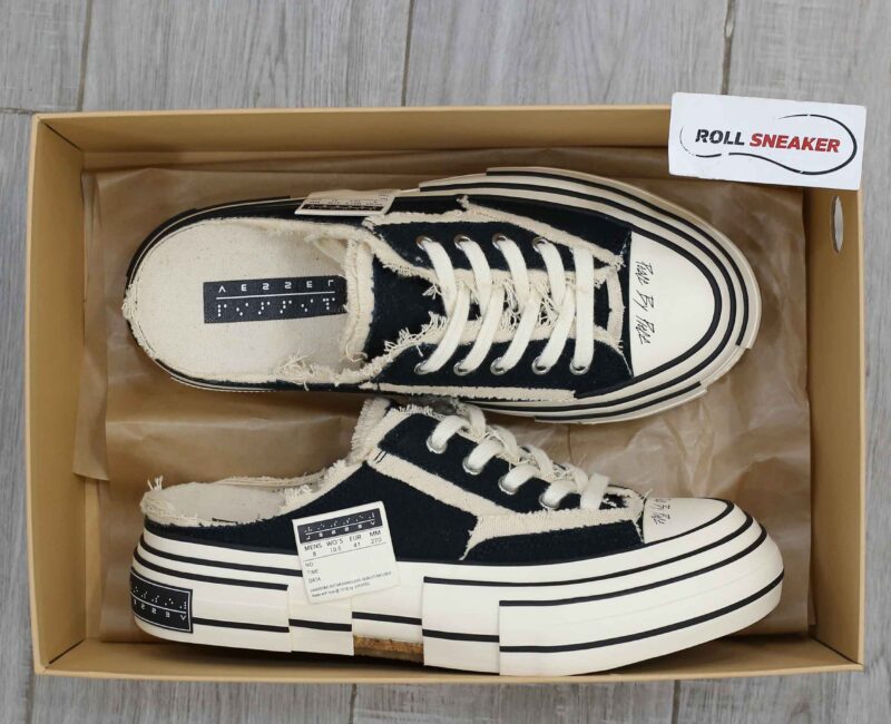 Giày Xvessel G.O.P Black Slip on Best Quality