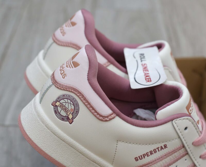Giày Adidas Original Super Star Pink Beige Best Quality