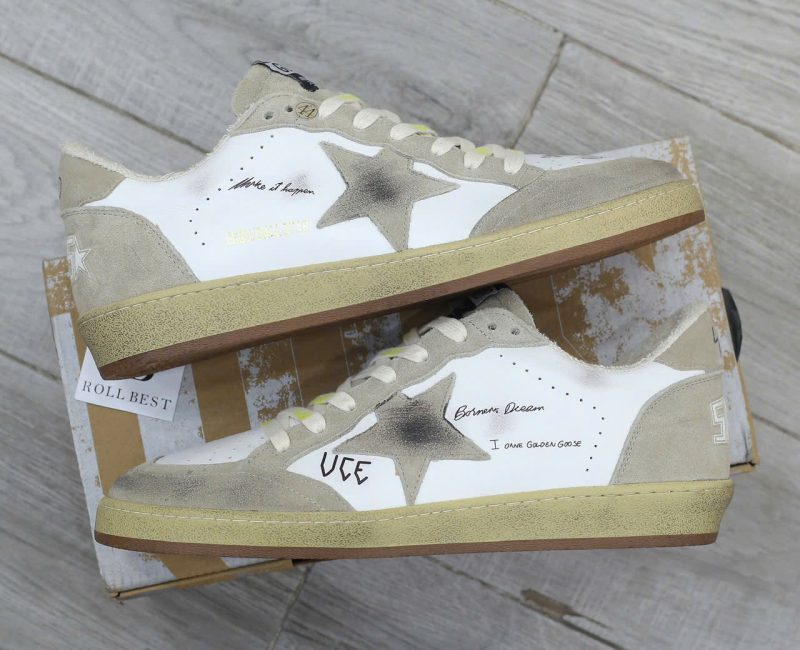 Giày Golden Goose Ball Star ‘Gray’ Best Quality