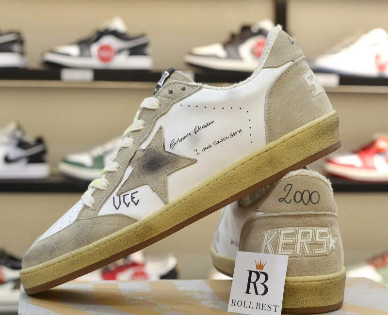 Giày Golden Goose Ball Star ‘Gray’ Best Quality