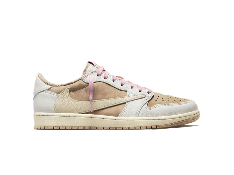 Giày Jordan 1 Low OG Travis Scott Brown Shy Like Auth