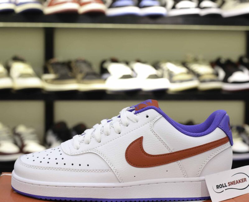 Giày Nike Court Vision Low - White Red Blue Like Auth