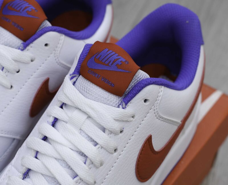 Giày Nike Court Vision Low - White Red Blue Like Auth