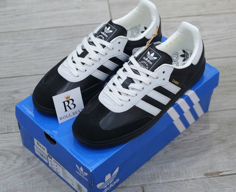 Giày Adidas Samba OG 75th Anniversary Pack Black Best Quality
