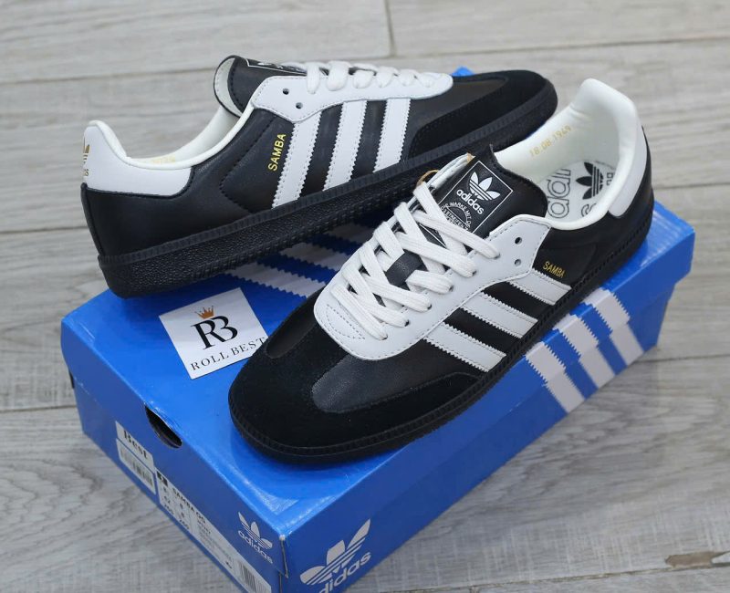 Giày Adidas Samba OG 75th Anniversary Pack Black Best Quality