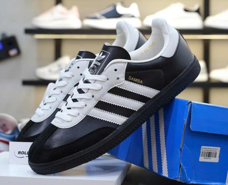 Giày Adidas Samba OG 75th Anniversary Pack Black Like Auth
