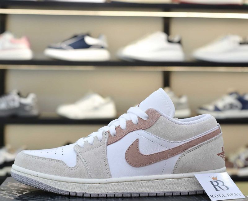 Giày Nike Air Jordan 1 Low Light Bone Best Quality