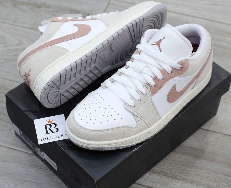 Giày Nike Air Jordan 1 Low Light Bone Best Quality