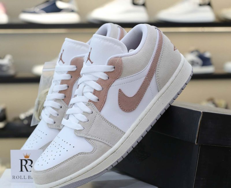 Giày Nike Air Jordan 1 Low Light Bone Best Quality