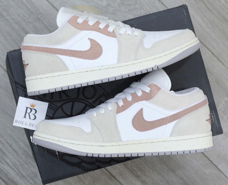 Giày Nike Air Jordan 1 Low Light Bone Best Quality