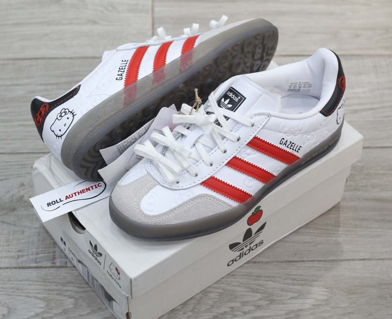 Giày Gazelle Indoor x Hello Kitty Anniversary Real