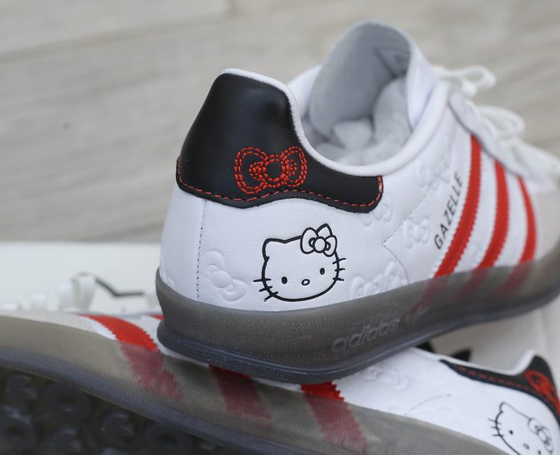 Giày Gazelle Indoor x Hello Kitty Anniversary Real
