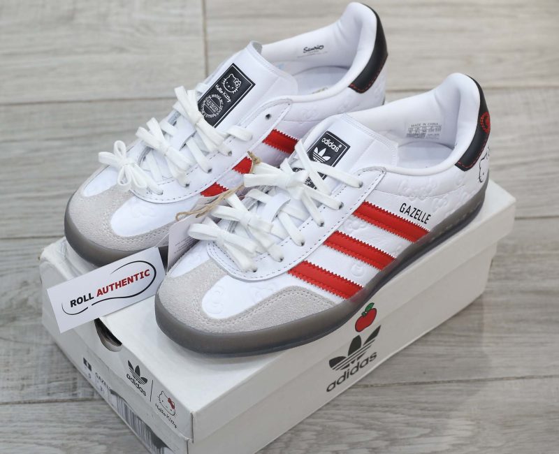 Giày Gazelle Indoor x Hello Kitty Anniversary Real