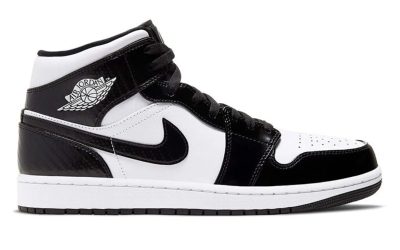 Giày Nike Air Jordan 1 Mid ‘Carbon Fiber’ Chuẩn 99% Auth