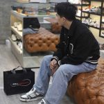 Onfeet Giày Louis Vuitton LV Trainer Monogram Denim Grey Best Quality