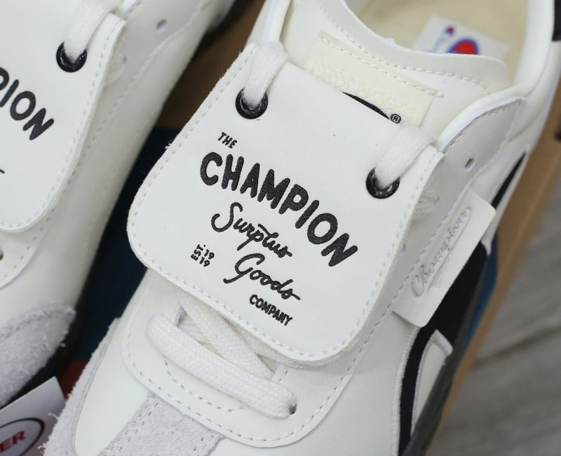 Giày Champion Essentials Champ T-Trainer Cream Black Chuẩn 95% Auth