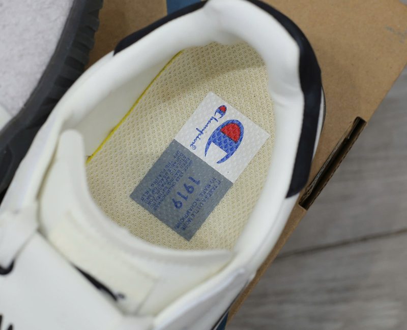 Giày Champion Essentials Champ T-Trainer Cream Black Chuẩn 95% Auth