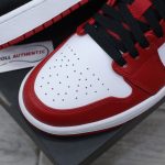 Giày Nike Air Jordan 1 Low ‘Reverse Black Toe’ Real